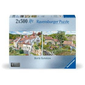 Puzzle casute cozy din nordul Yorkshire 2x500 piese